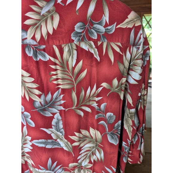 Campia Moda Hawaiian Button Down Shirt Men Large Short Sleeve 100% Rayon Coastal - Picture 8 of 16